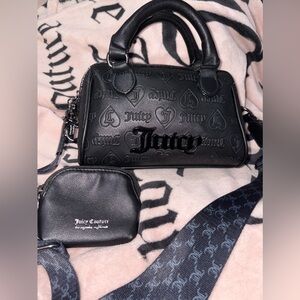 Juicy Couture Semi Charmed Satchel - Liquorice